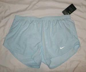 Nike Running Shorts size XL Dri-Fit Light Blue
